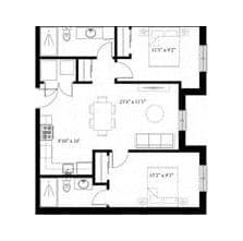 Rook E floor plan